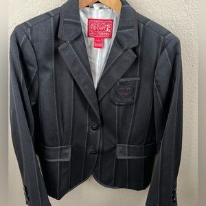 Coach Poppy Wool Blend Blazer